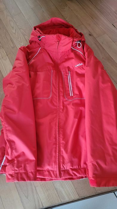 Kurtka narciarska damska roz, S decathlon