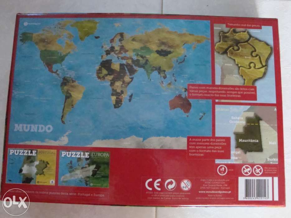 Puzzle Mundo 453 Peças