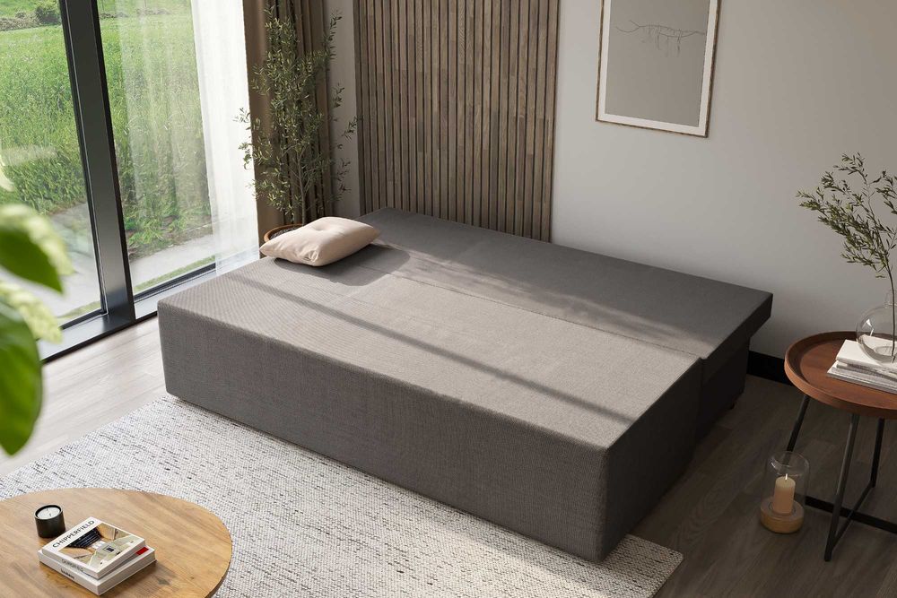 Sofa Kos kanapa funkcja spania rozkładana  pojemnik DARMOWA DOSTAWA