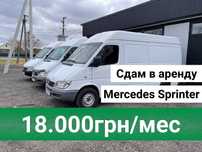 Сдам в аренду Mercedes sprinter/ Аренда Мерседес спринтер грузовой