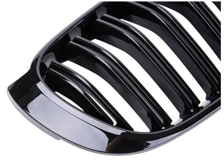 Grelhas frontais preto brilho dupla barra BMW série X3 F25 X4 F26
