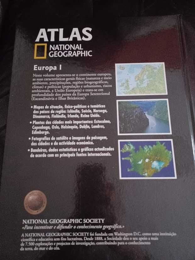 Livro novo "Atlas" da National Geographic