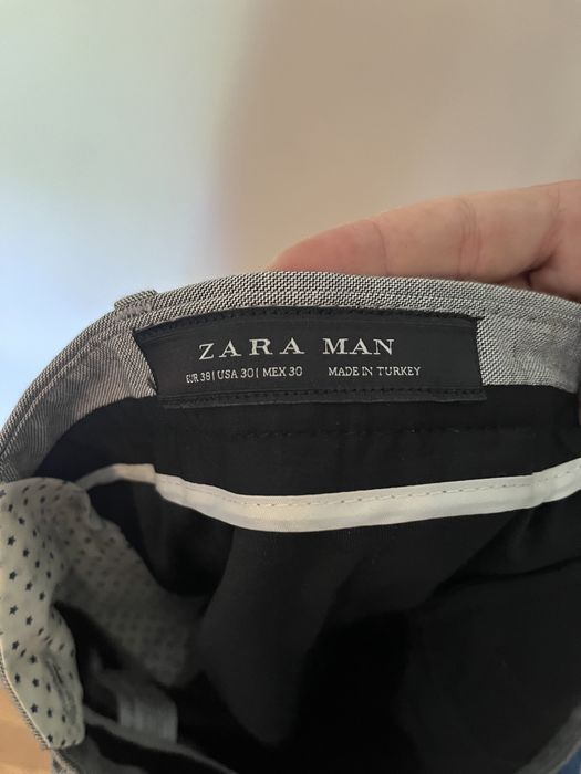 Fato Cinzento Homem Zara