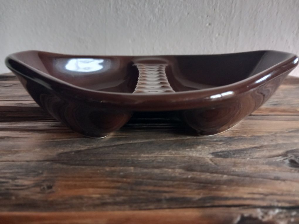 Ceramiczny pojemnik ,popielnica projektu Tiasa  Eckhoffa.Porsgrund.