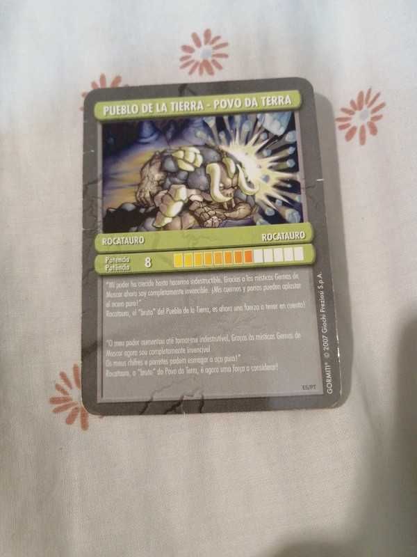 Cartas dos gormiti