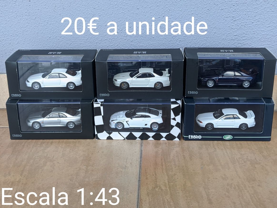 Miniaturas 1:43, 1:24 2 1:18 Variadas, altaya e Salvat