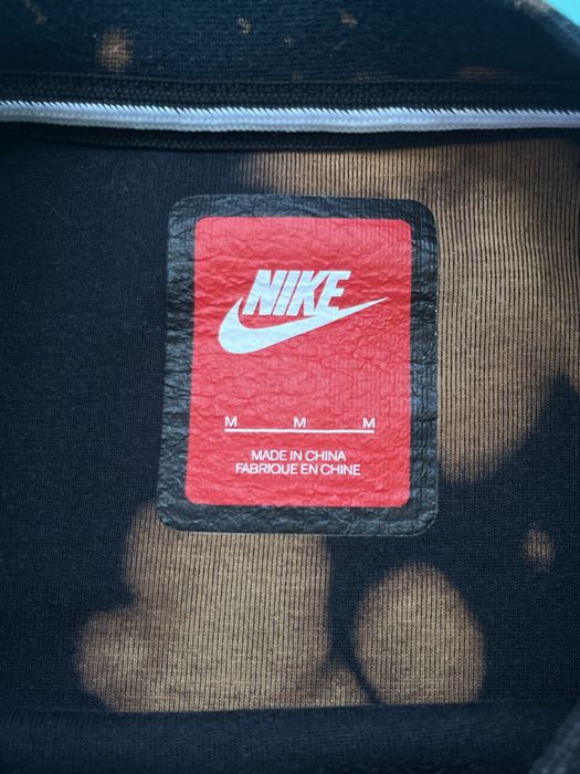 Свитшот Nike Tech Fleece Tie-Dye, размер М, зип худи nike tech fleece