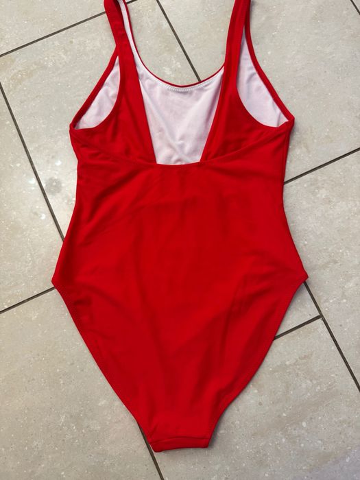 Champion Strój kąpielowy/ treningowy logowany czerwony, extra stan, XL
