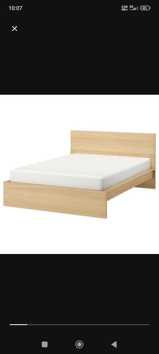 Cama  IKEA  igual imagem