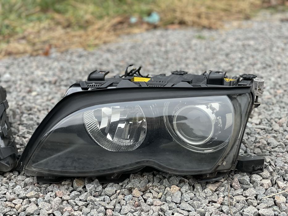 Фари БМВ е46 Рестайл Ксенон Линза комплект з блоками Ідеал BMW