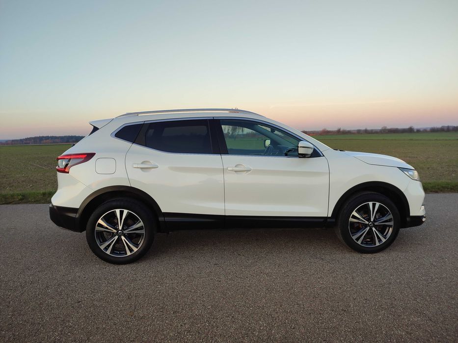 Nissan QASHQAI*1,3DIG-T**Kamera 360*Panorama*LEDY*Navi*Biała perła*