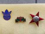 Pin emblema de clube de futebol de Albânia