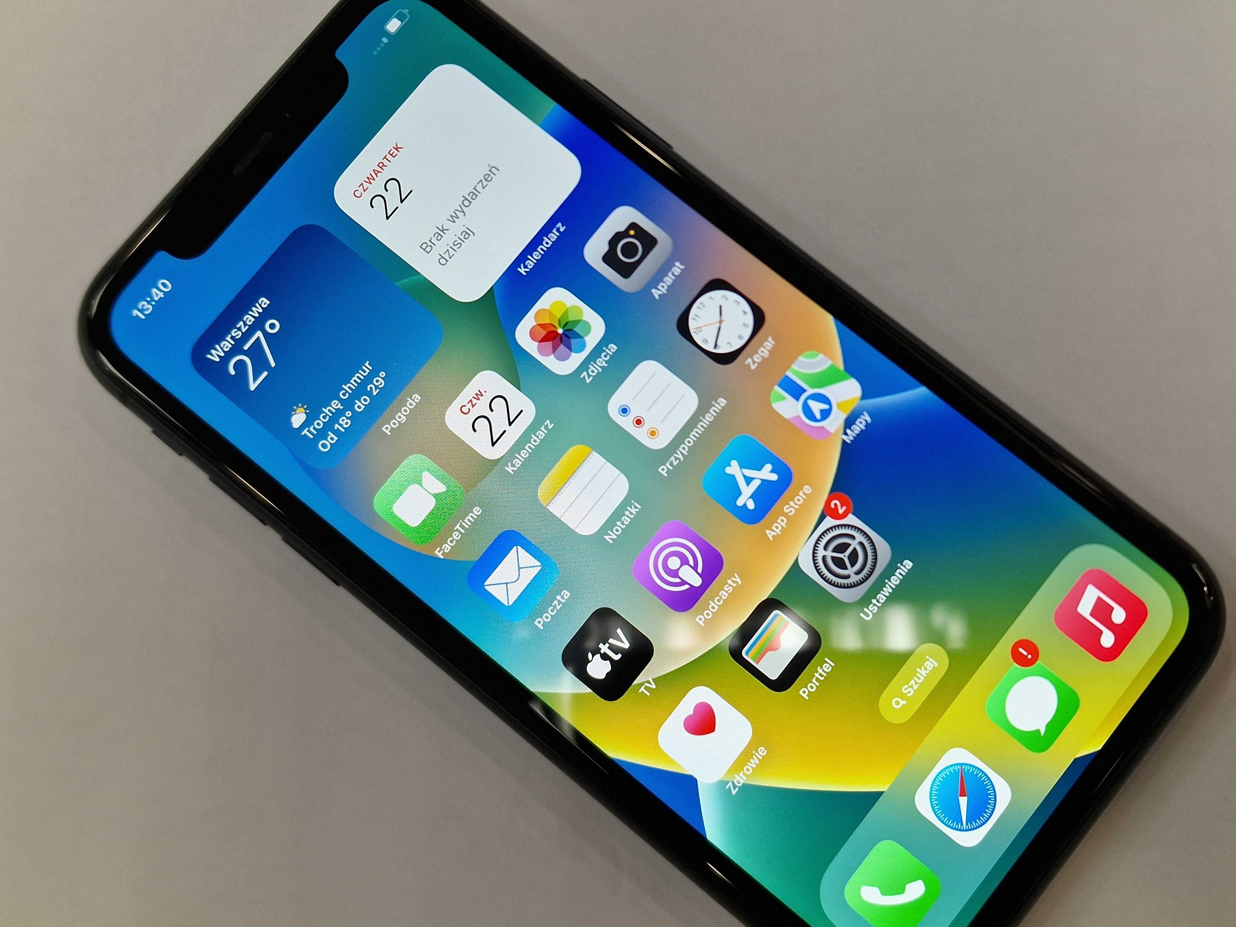 Iphone 11 64GB/ Black/ Czarny/ Bateria 100%/ Gwarancja