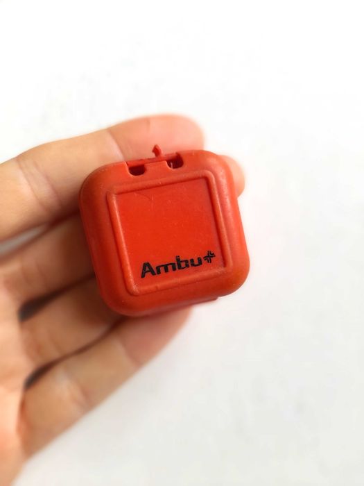 Ambu portátil artigo antigo de coleção médica enfermagem farmácia