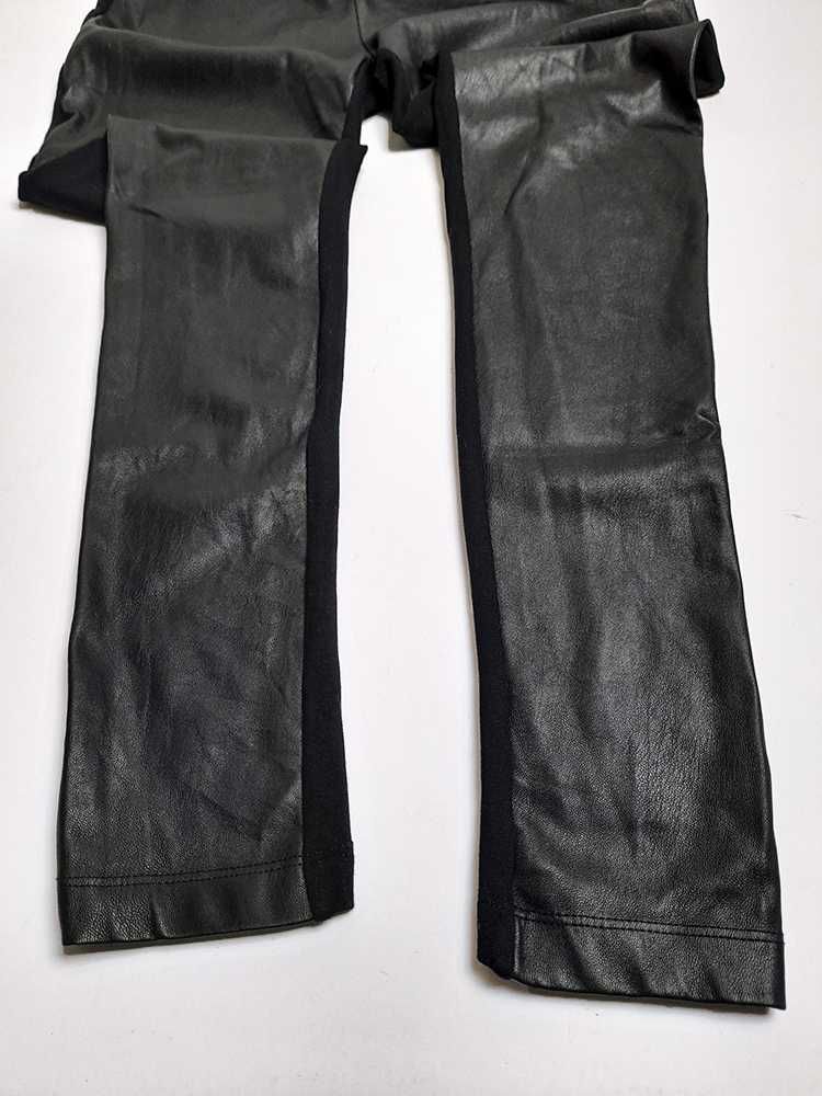 Calças Pretas Leggings Pele