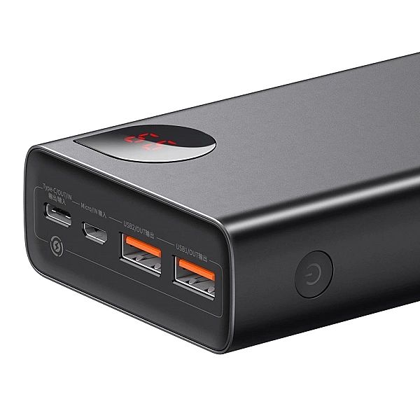 Baseus Adaman powerbank 2x USB / 1x USB Typ C / 1x micro USB 20000mAh