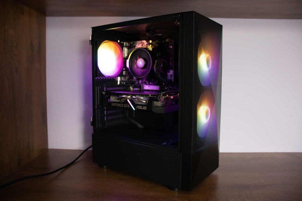 Komputer Gamingowy Ryzen 5 2600 GTX 1660 SUPER 16GB RAM **DOWÓZ**