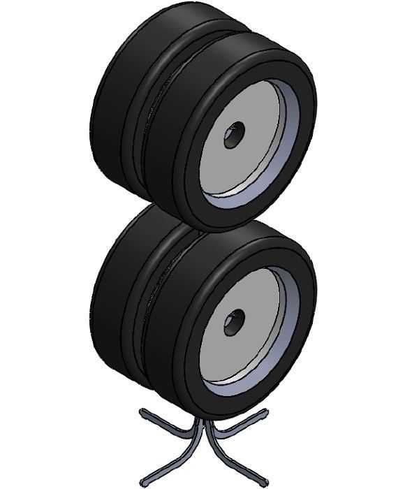 Стойка стеллаж для хранения колес шин или дисков