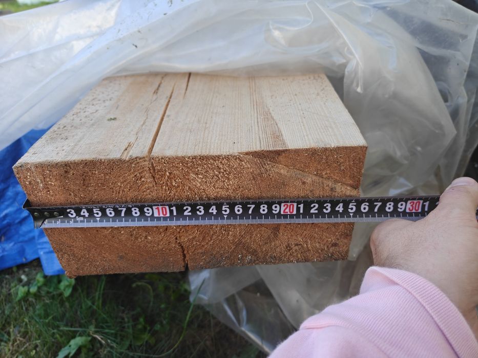 Belki konstrukcyjne krokwie impregnowane 12x25