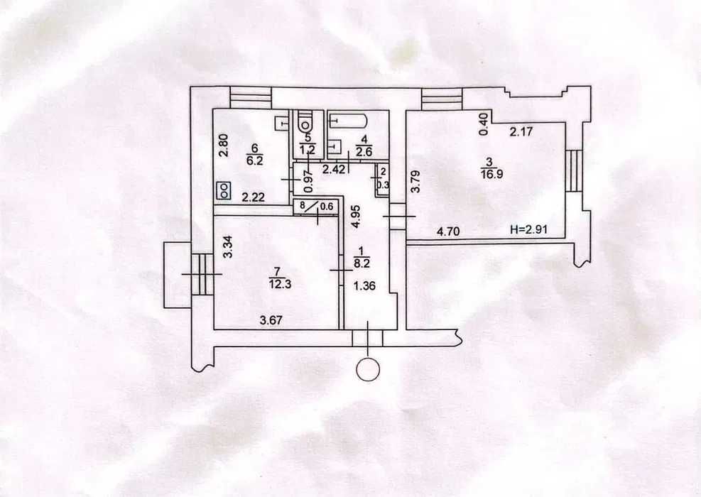 Продам 2к квартиру сталинка ХТЗ Индустриальная Сертификат Библика