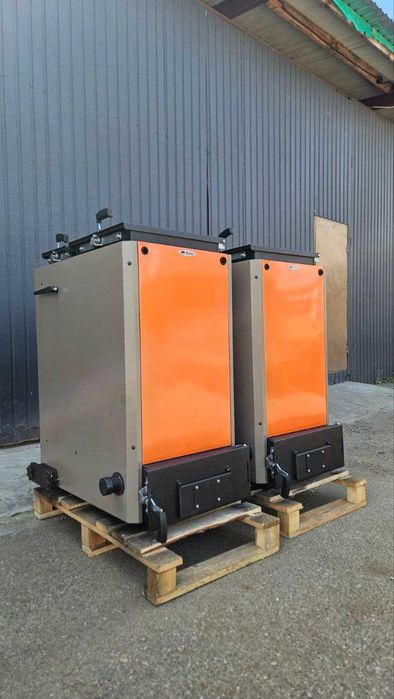 Котел на твердому паливі, утилізатор, довготривалого горіння Бізон 5мм