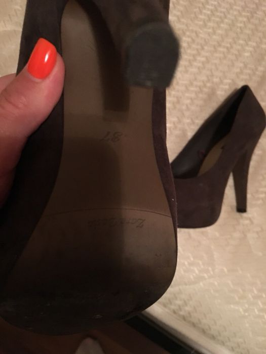 Szpilki zara 37 peep toe wesele sylwester święta