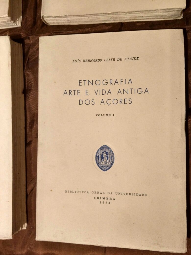 Etnografia, arte e vida antiga dos Açores - Volumes I, II, III e IV