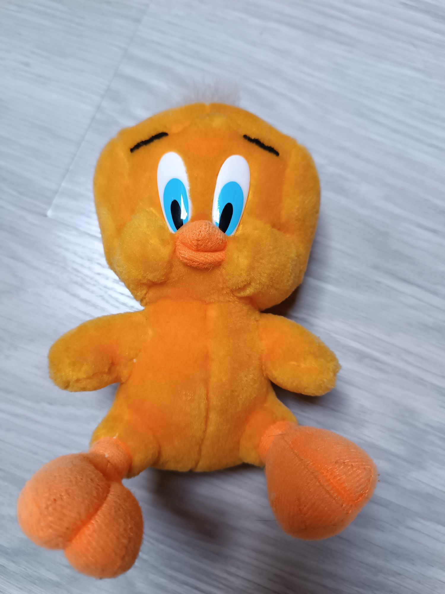2 maskotki tweety żółty ptaszek kanarek bajka zabawka pluszowa