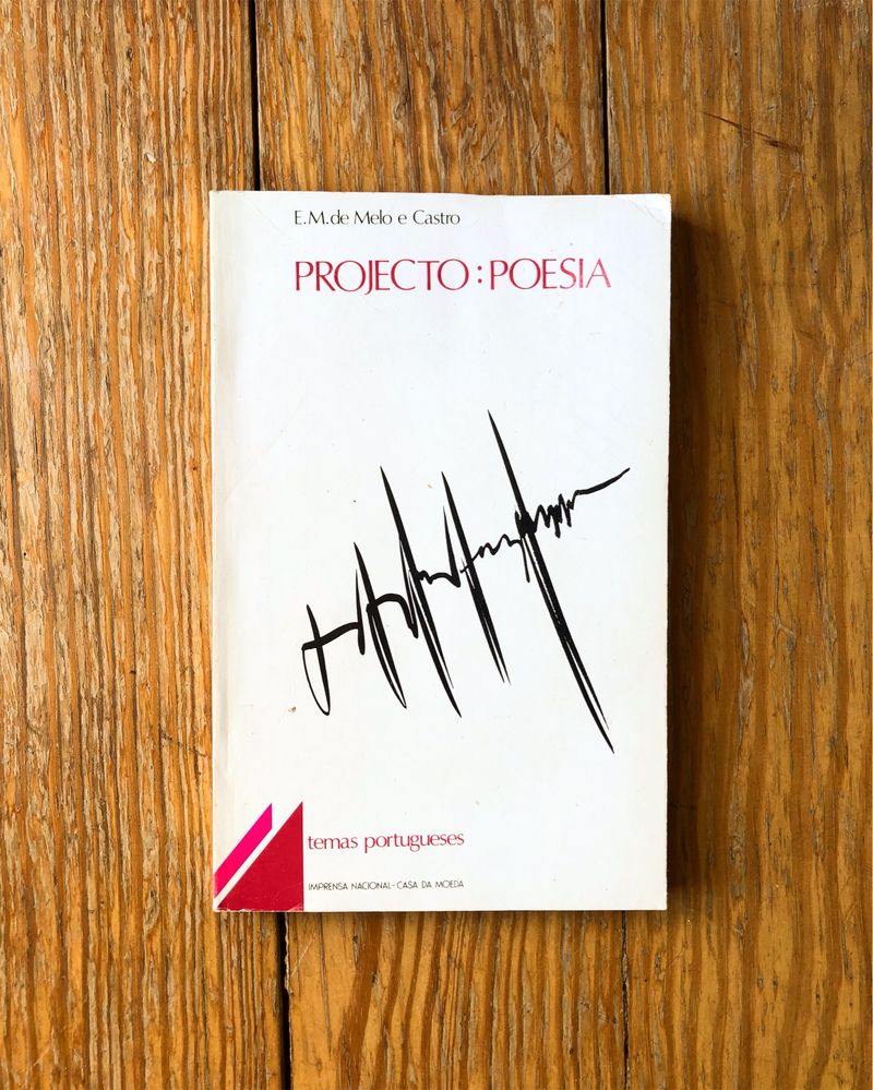 E. M. de Melo e Castro - Projecto: Poesia