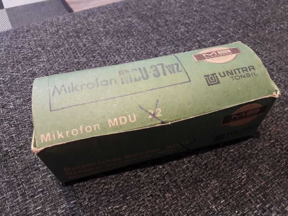 Mikrofon Unitra Tonsil MDU-37 NOWY Prl