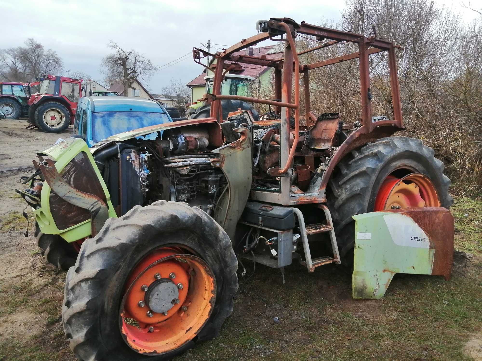 Claas Celtis 436 uszkodzony,  części