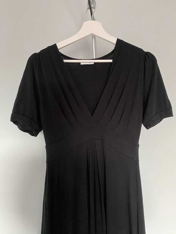 Sukienka Orsay czarna basic bawełna
