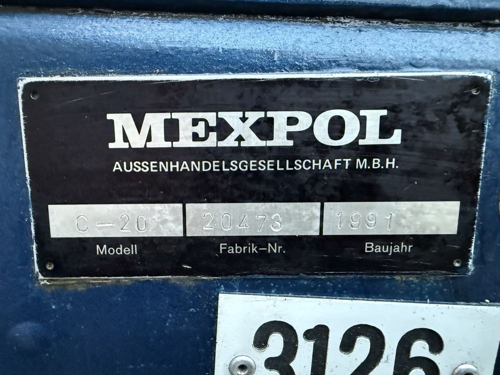 Frezarka do metalu narzędziowa Mexpol c20 Avia fnc 25 z Niemiec