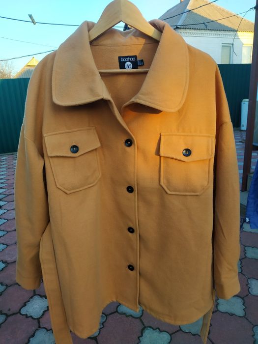 Пальто рубашка великого розміру куртка рубашка. Батал.