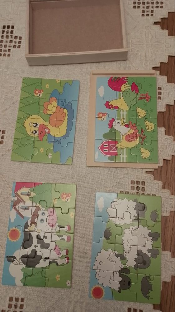 Puzzle 4 x 12 elementów