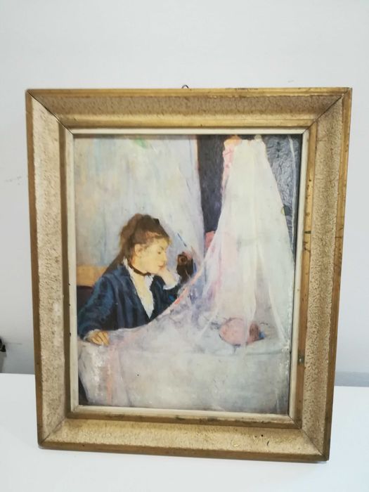 Reprodukcja obrazu Kołyska Berthy Morisot