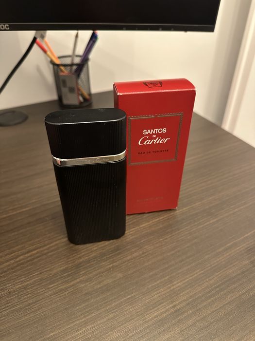 Flakonik po perfumach i kartonik Santos de Cartier 100 ml