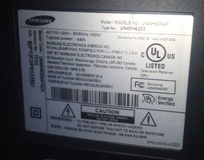 Телевизор Samsung smart TV, 40" Обмен