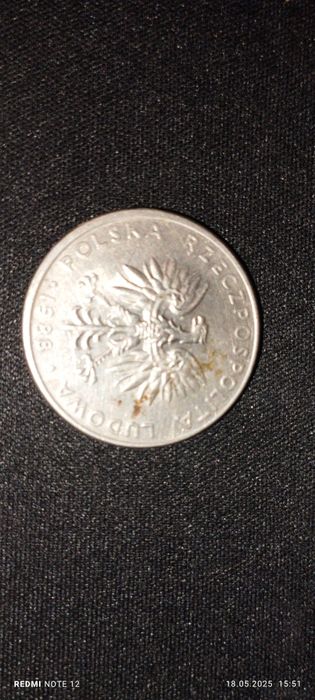 BŁĄD MENNICZY! UNIKAT! MONETA 20zł z 1988r z błędem menniczym