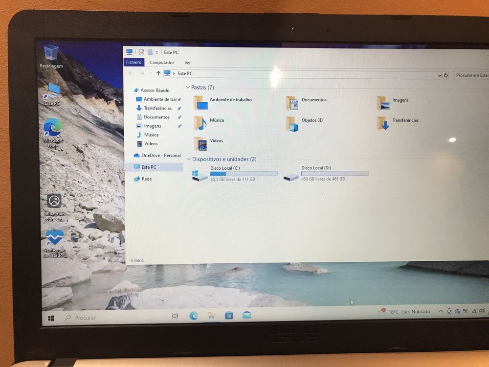 Portatil ASUS core i3