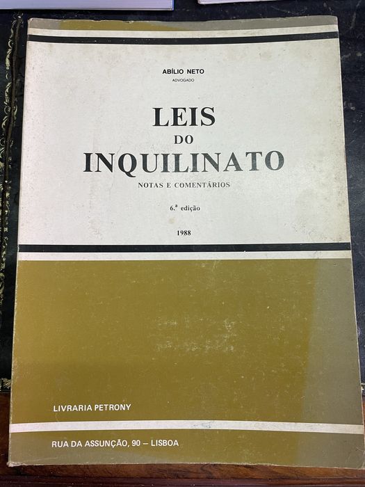Leis do Inquilinato 1988