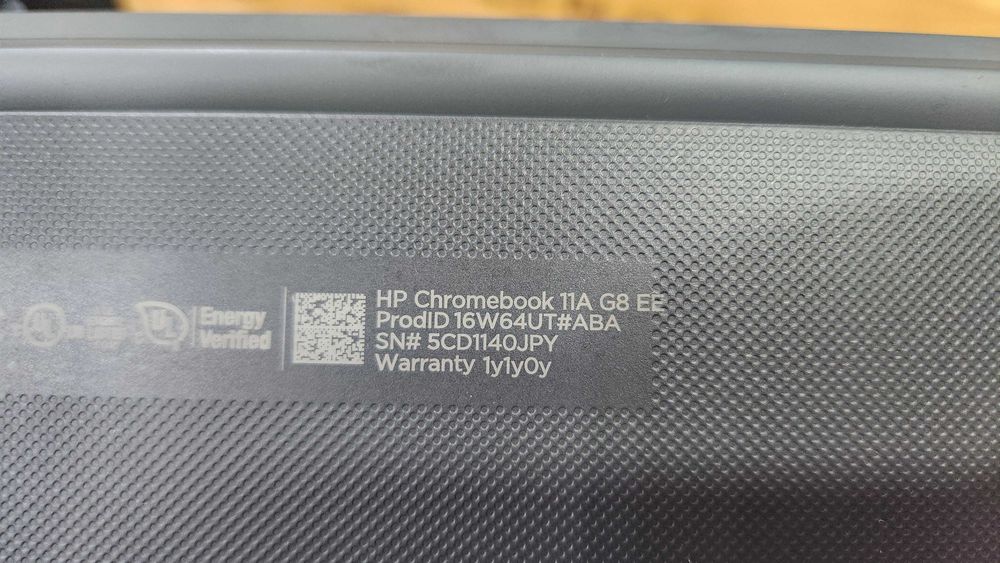 Хромбук HP ChromeBook 11A G8 11.6" A4-9120C/4GB/ 32 GB/HD