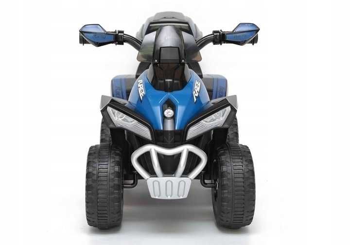 Квадроцикл Bemi Toys QUAD дитячий на акумулятор Синій, жовтий