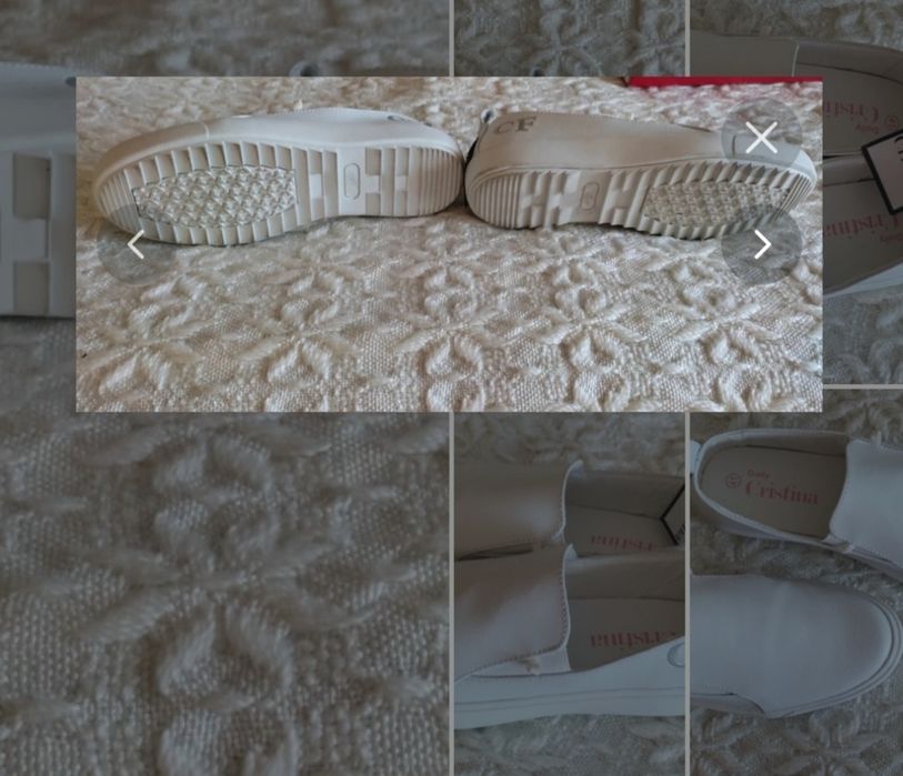 Sapatilhas CF com etiqueta