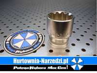 Nasadka HONIDRIVE 1/2" 30 mm 1-3/16" E38 Cr-V HONITON H2430 30mm