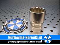 Nasadka HONIDRIVE 1/2" 30 mm 1-3/16" E38 Cr-V HONITON H2430 30mm