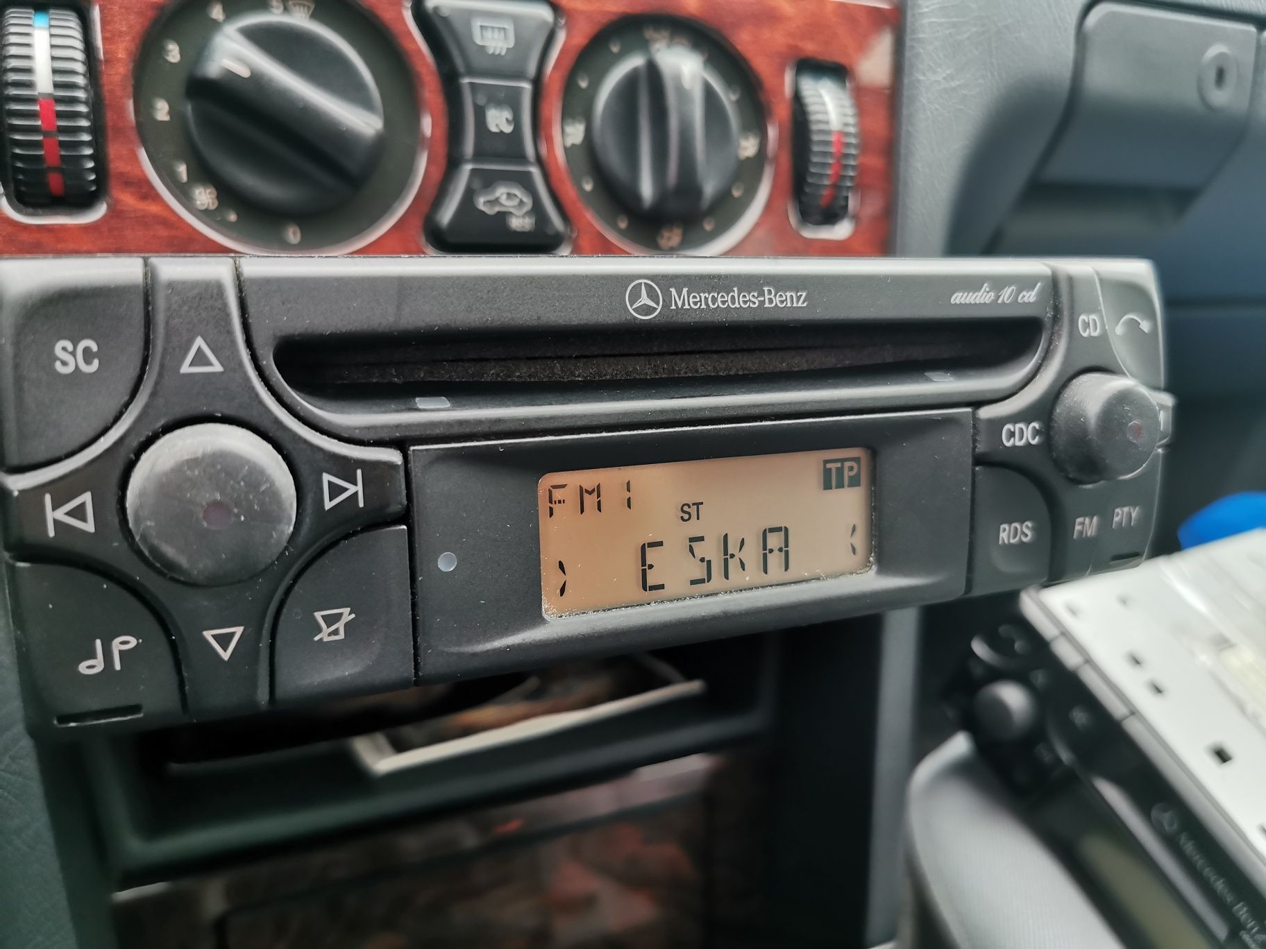 Radio Mercedes audio CD 10 w202 w210 w124 e klasa C klasa wysyłka