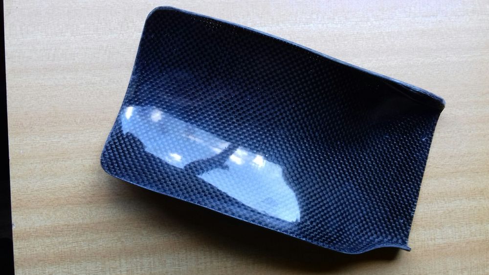 Proteção mudflap carbono honda / tm