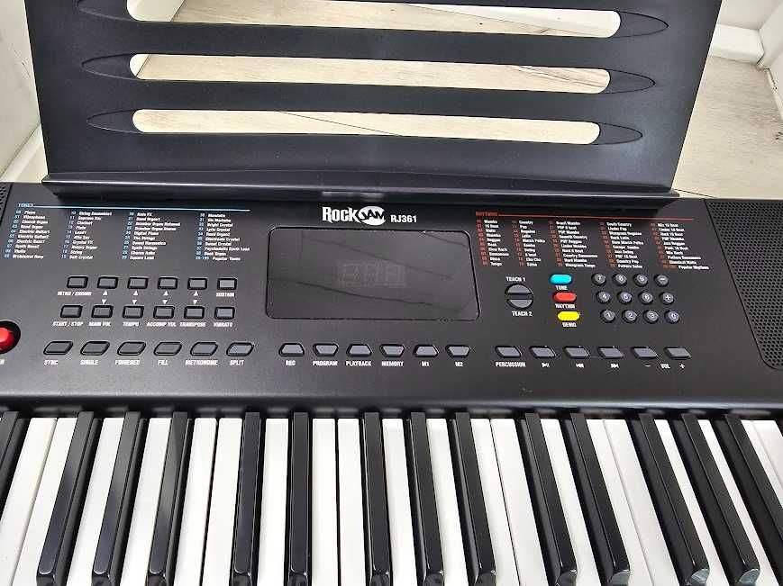 Keyboard Rockjam RJ361 61 klawiszy organy elektro