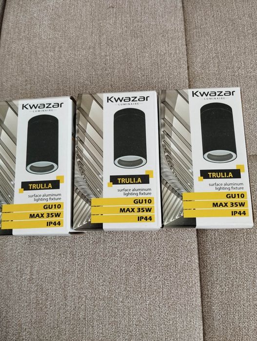 Kinkiet zewnętrzny 3szt nowe